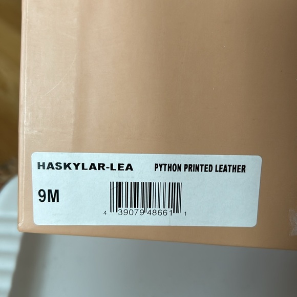 Halogen Python printed leather boot - Picture 5 of 5